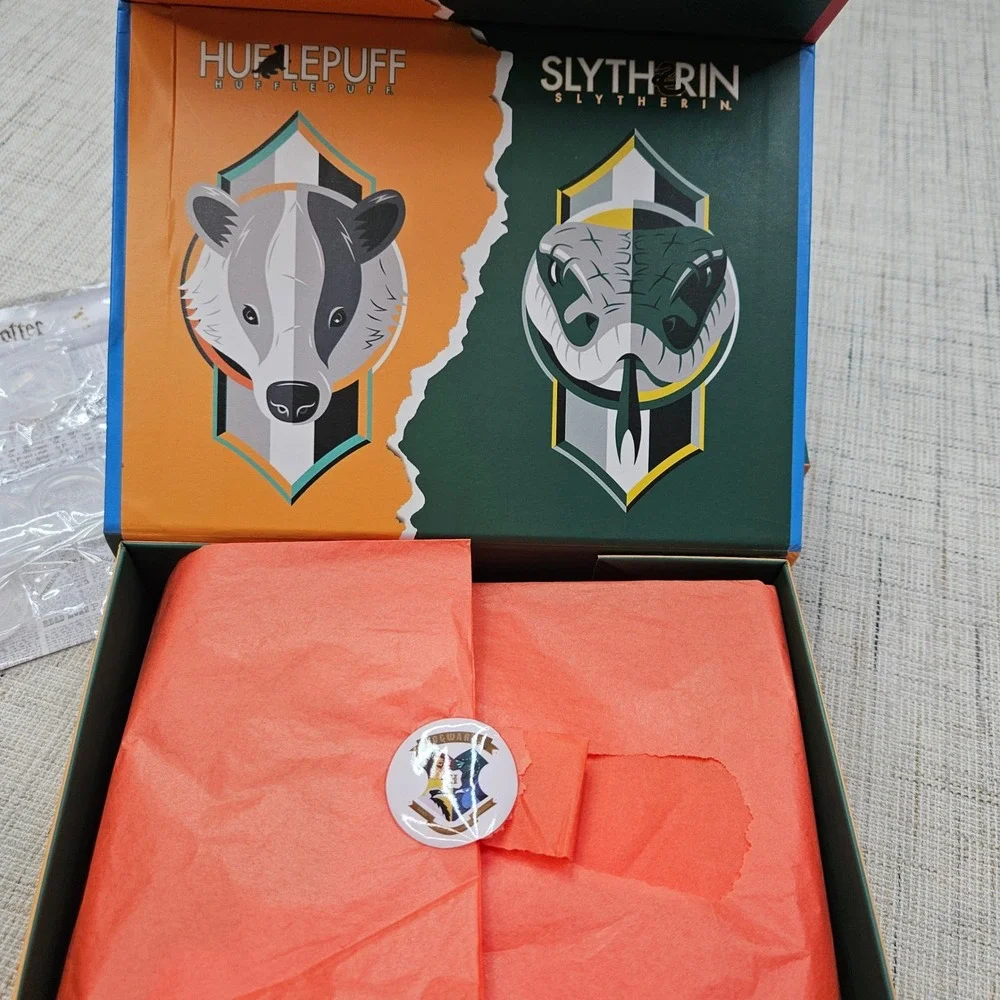 NEW Harry Potter Sophie & Toffee Craft Box Set Slytherin Hufflepuff‎ Gryffindor